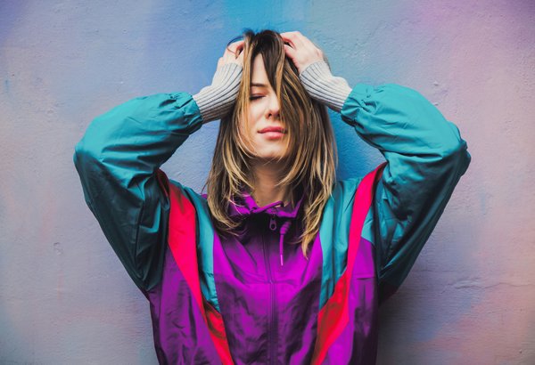 What's the Ideal Way to Wear a Satin Trimmed Blazer in a Creative Industry?